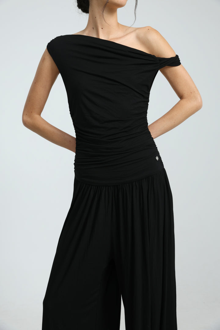Twist Black Jumpsuit