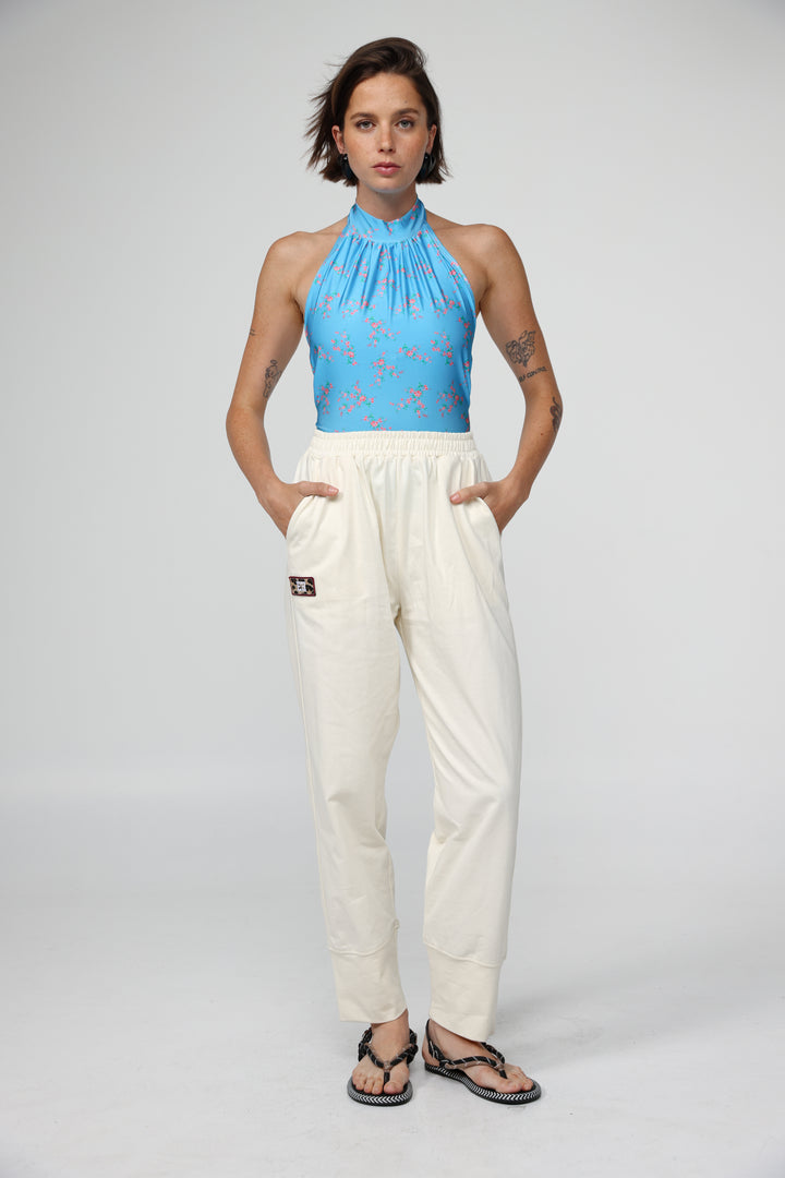 Way Blue Floral Top