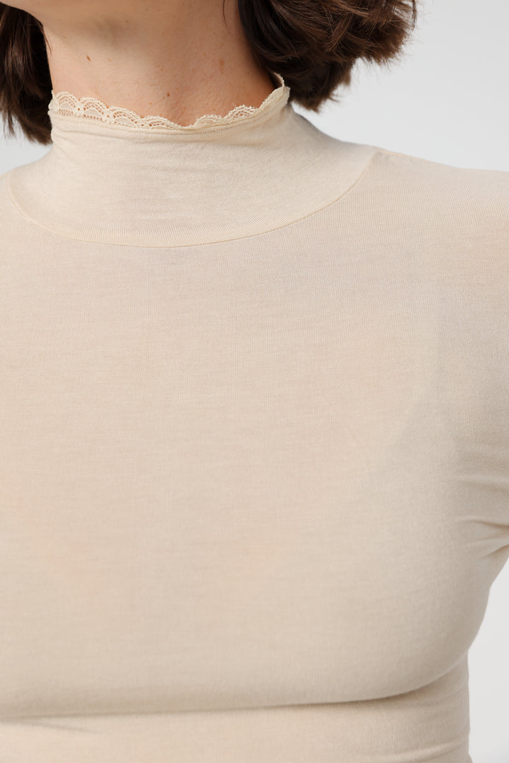 Clean12 Stone High Neck Shirt