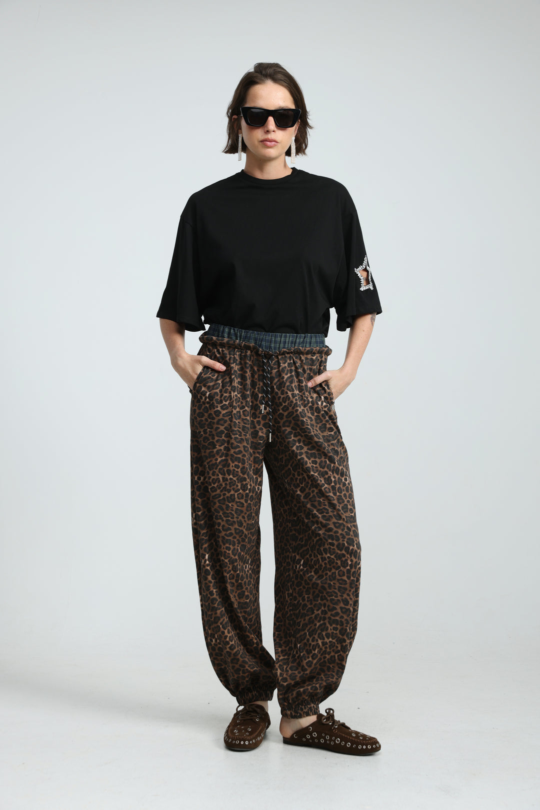 Vibes Leopard Joggers