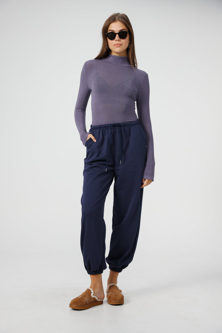 Clean12 Lilac High Neck Shirt
