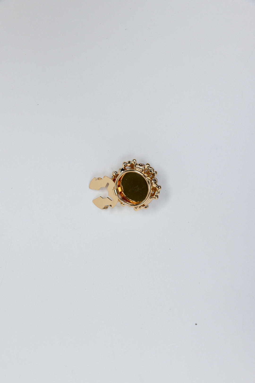 Pearl Crystal Cluster Button