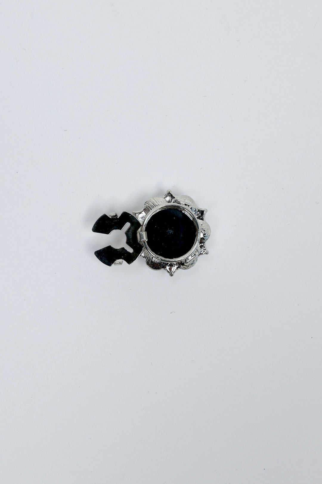 Pearl Crystal Floral Button