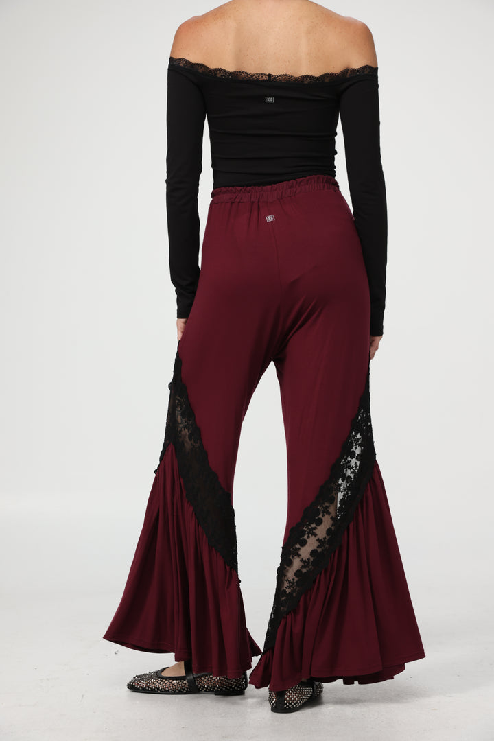 Free Wine Lace Bottoms