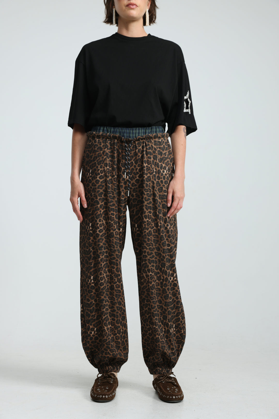 Vibes Leopard Joggers