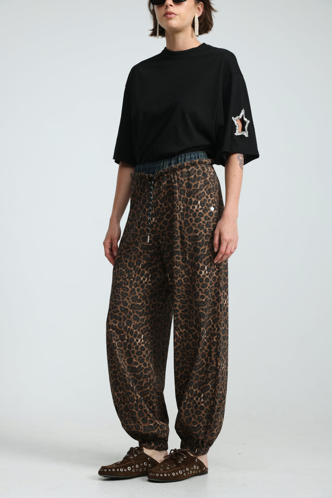 Vibes Leopard Joggers