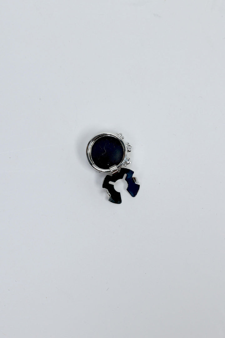 Crystal Flower Button