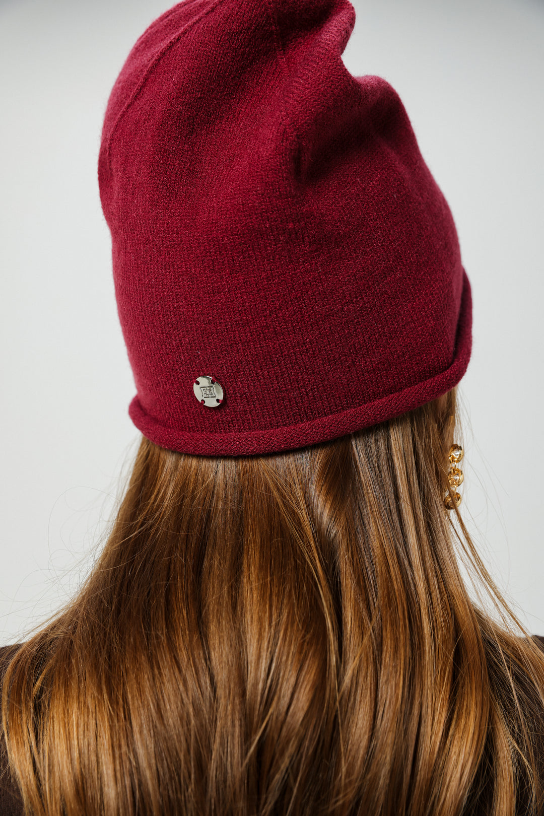 כובע חורפי אדום Wine Beanie