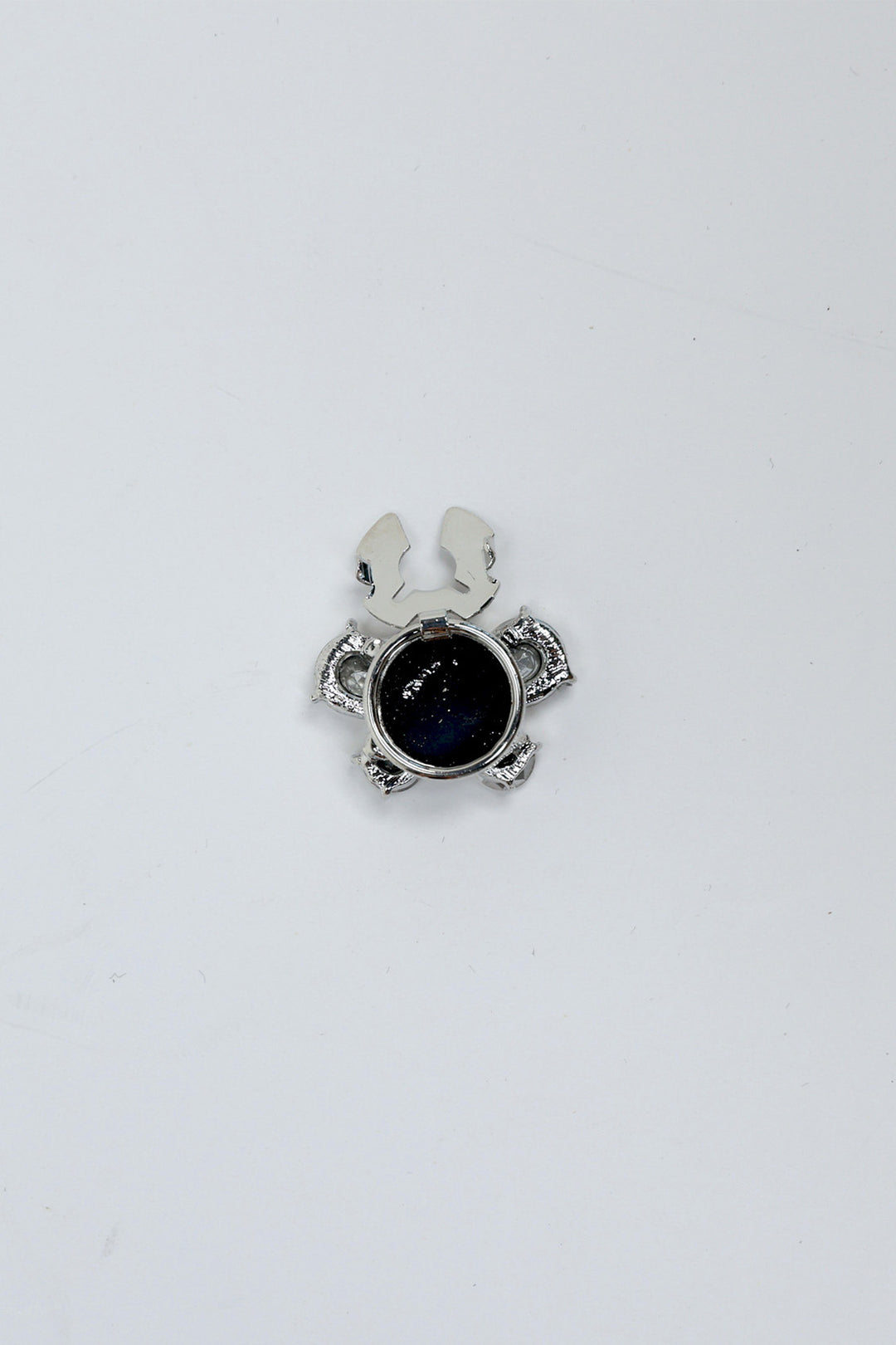 Crystal Butterfly Button