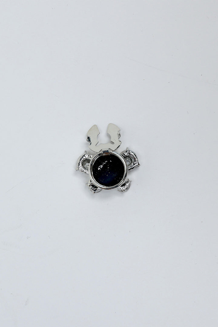 Crystal Butterfly Button