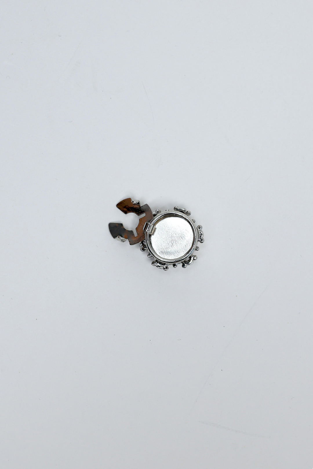 Crystal Floral Button