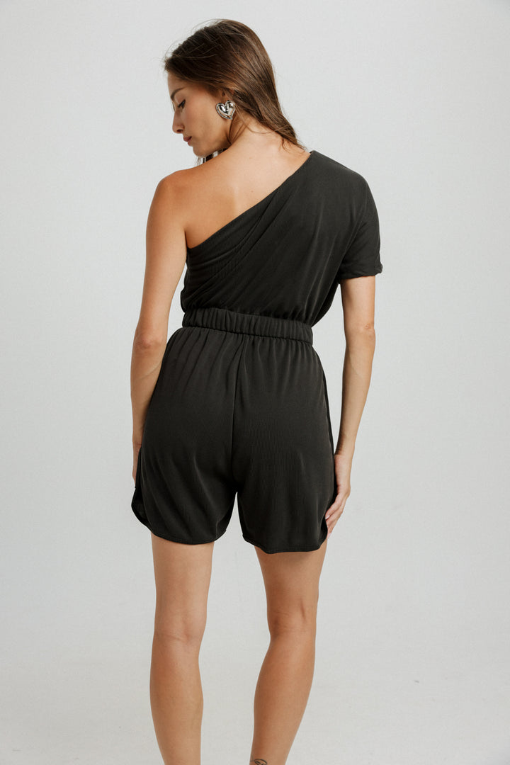 Your Short Black Jumpsuit