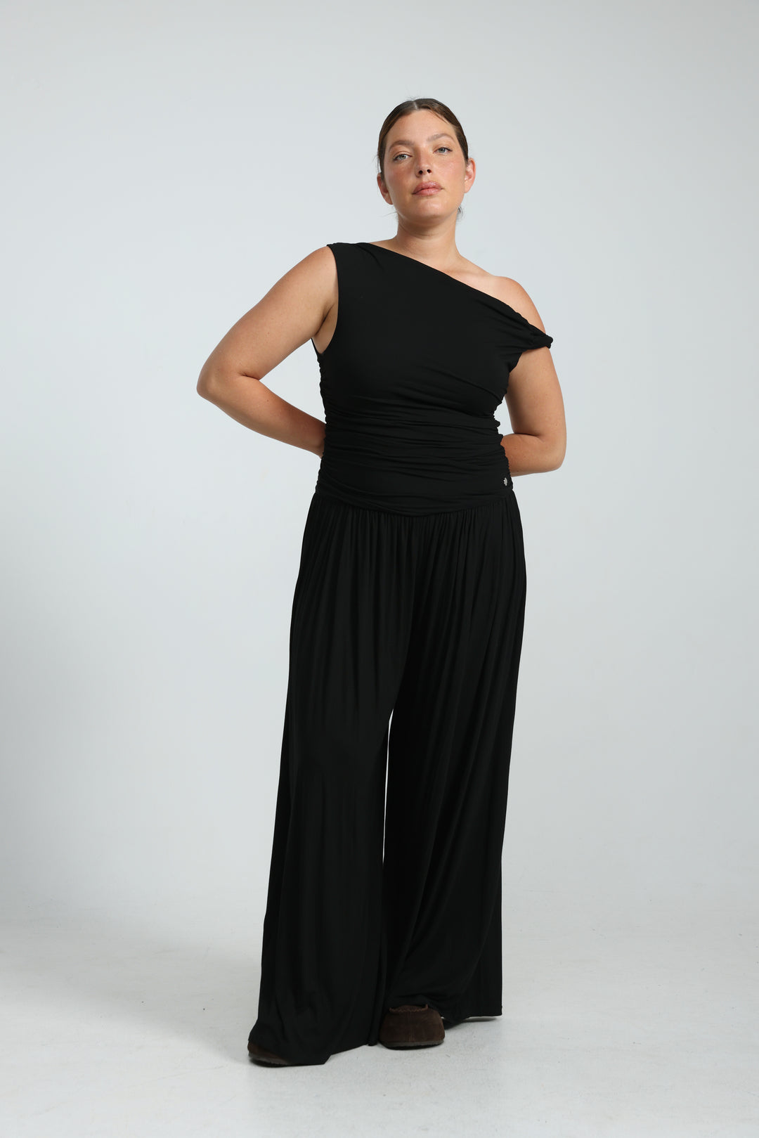 Twist Black Jumpsuit
