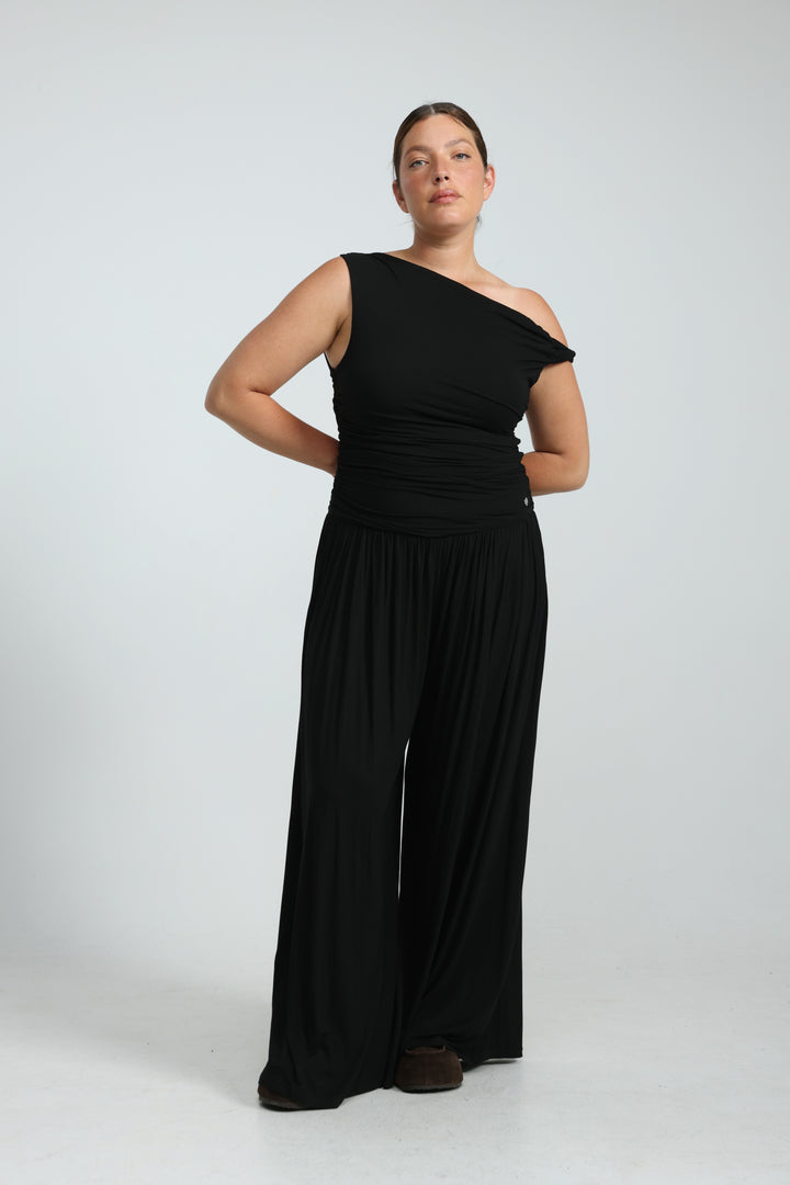 Twist Black Jumpsuit