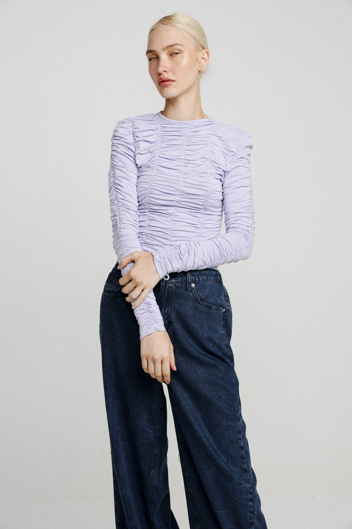 Shore Lilac Top