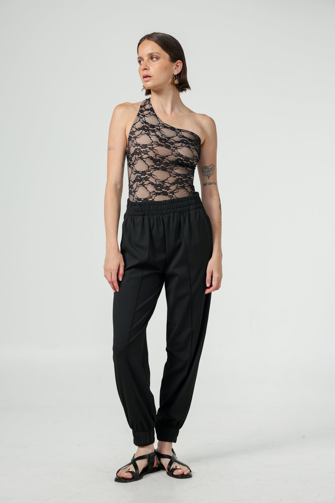 Moma Black Lace Bodysuit