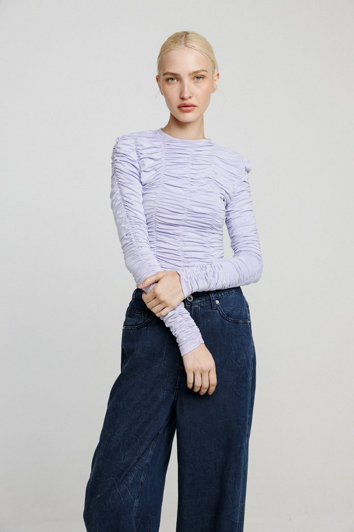 Shore Lilac Top