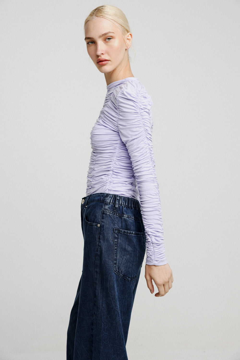 Shore Lilac Top