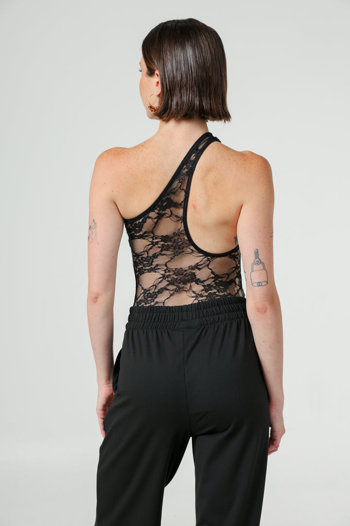 Moma Black Lace Bodysuit