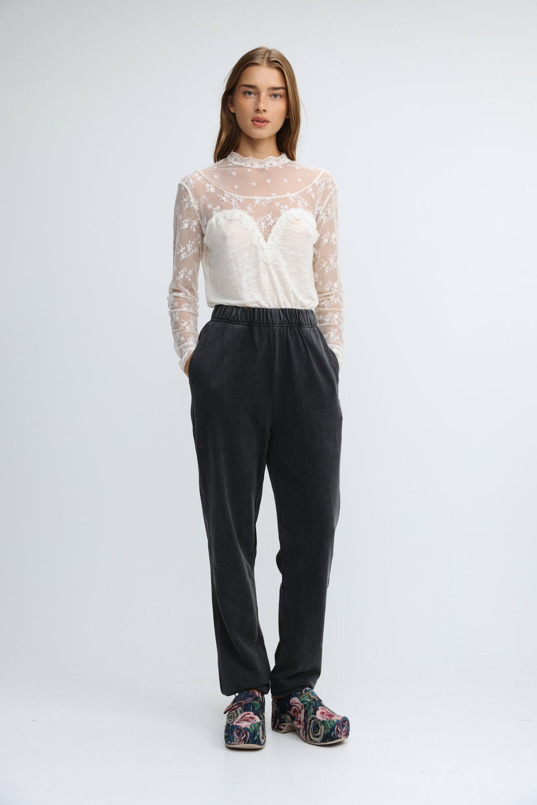 Victory Cream Lace Shirt