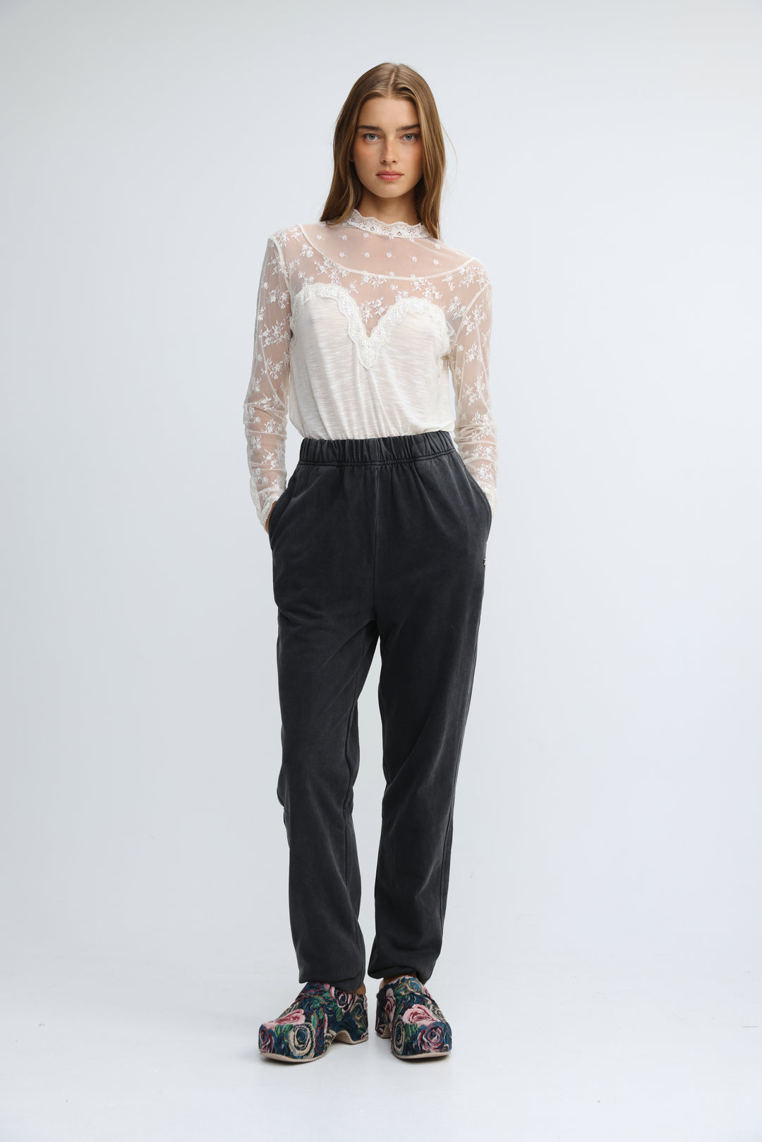 Victory Cream Lace Shirt