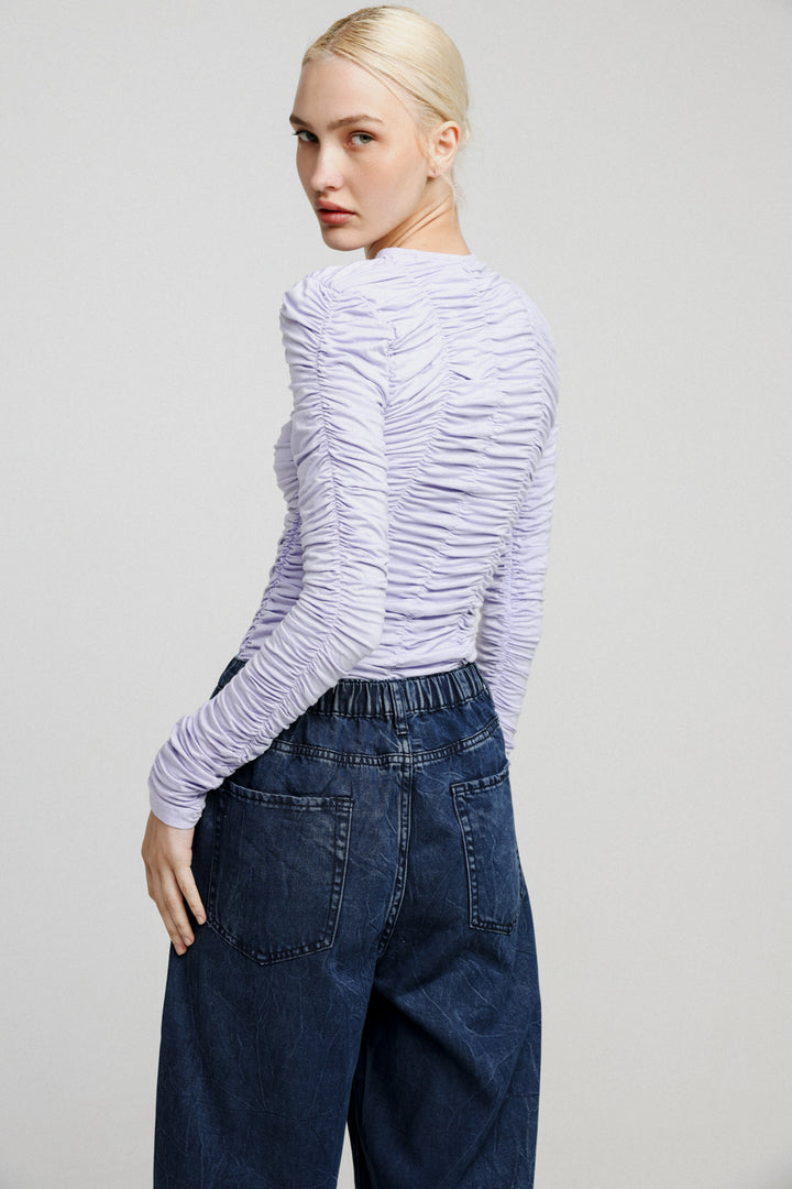 Shore Lilac Top