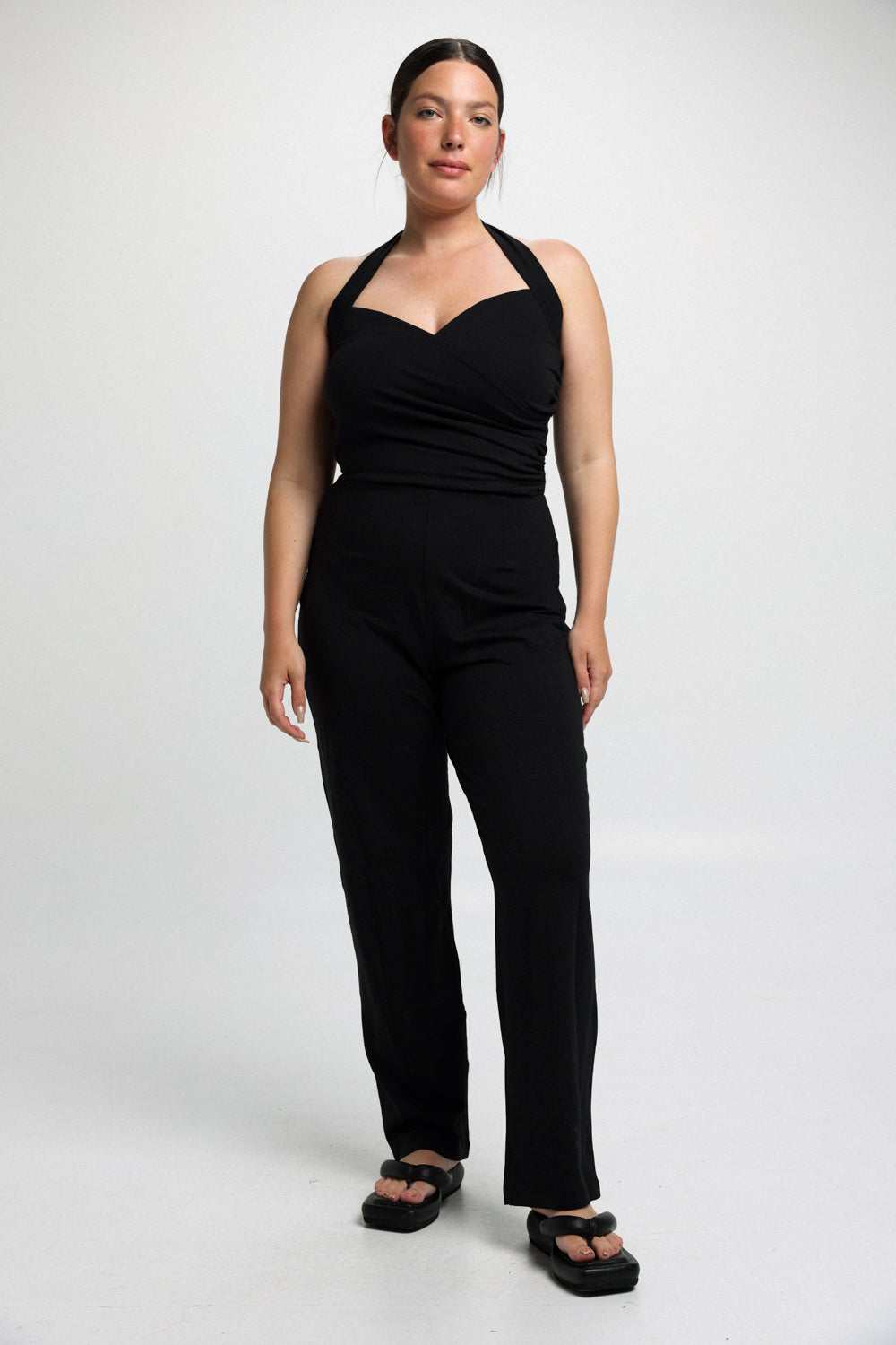 Notice Black Jumpsuit