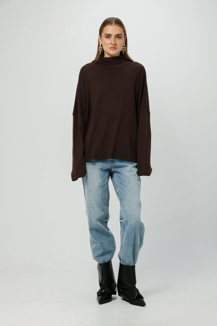 Wanted Brown Jumper