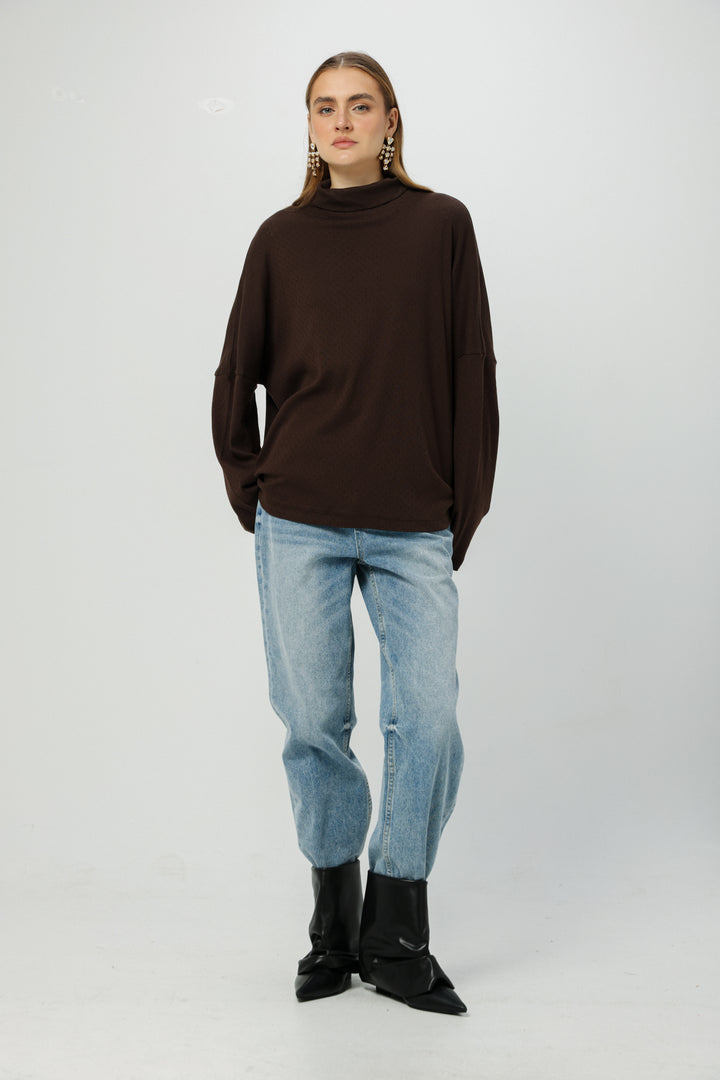 Wanted Brown Jumper