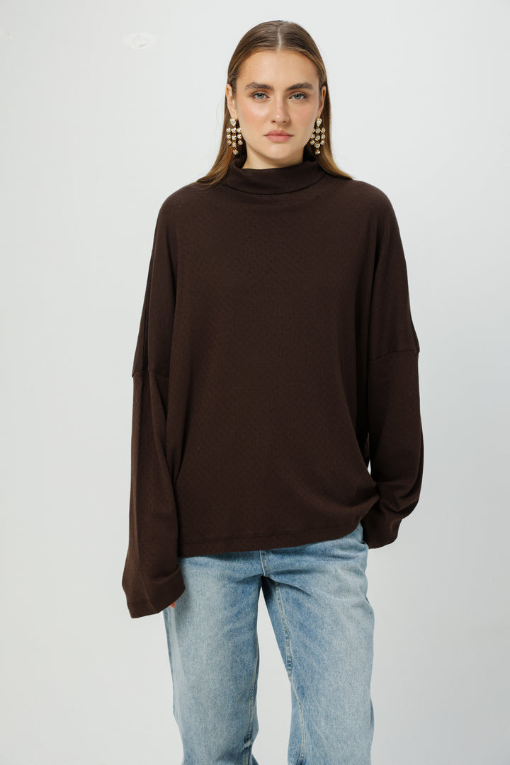 Wanted Brown Jumper