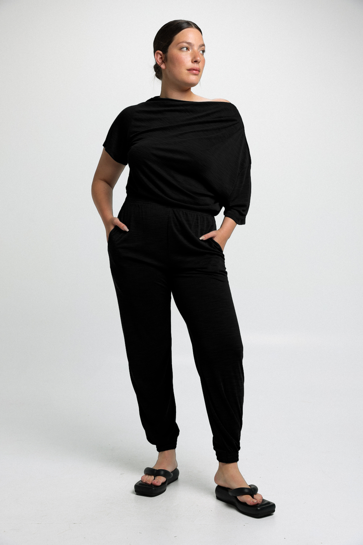 BFF Charcoal Jumpsuit