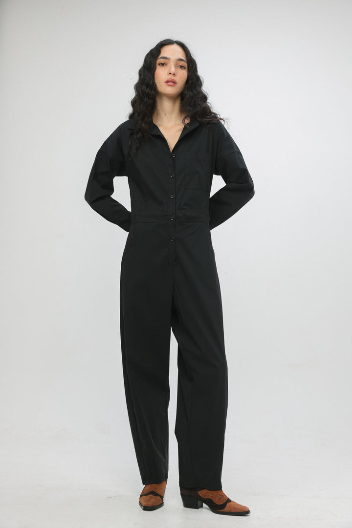 Shoreditch Black Jumpsuit