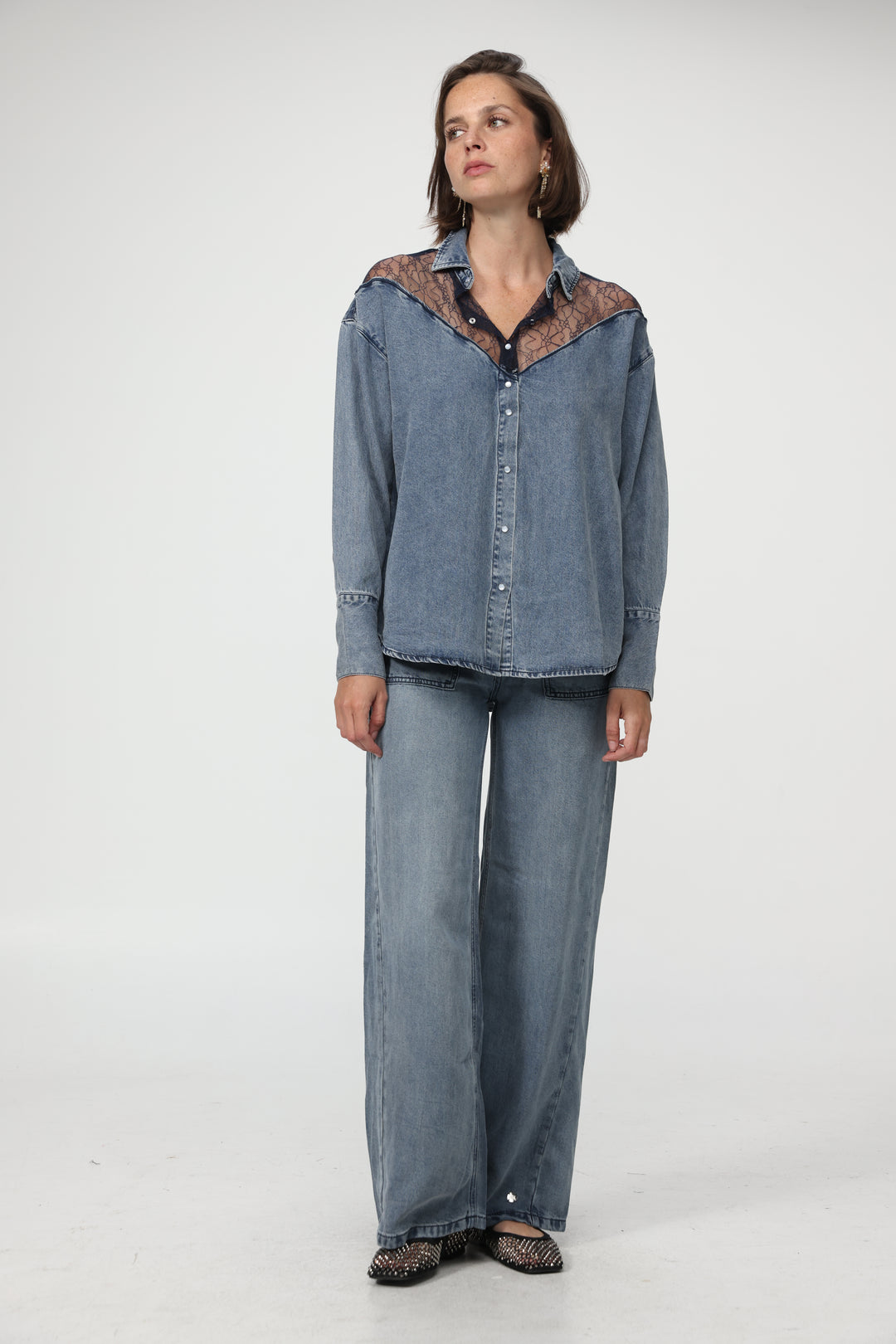 Reorganized Light Blue Soft Denim