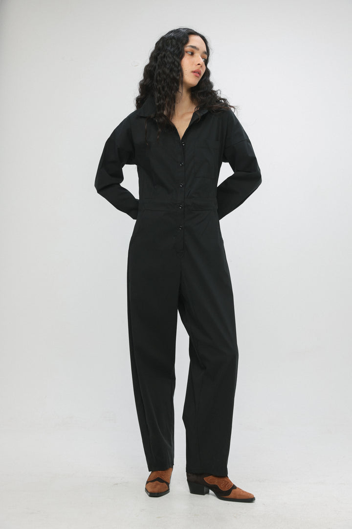 Shoreditch Black Jumpsuit