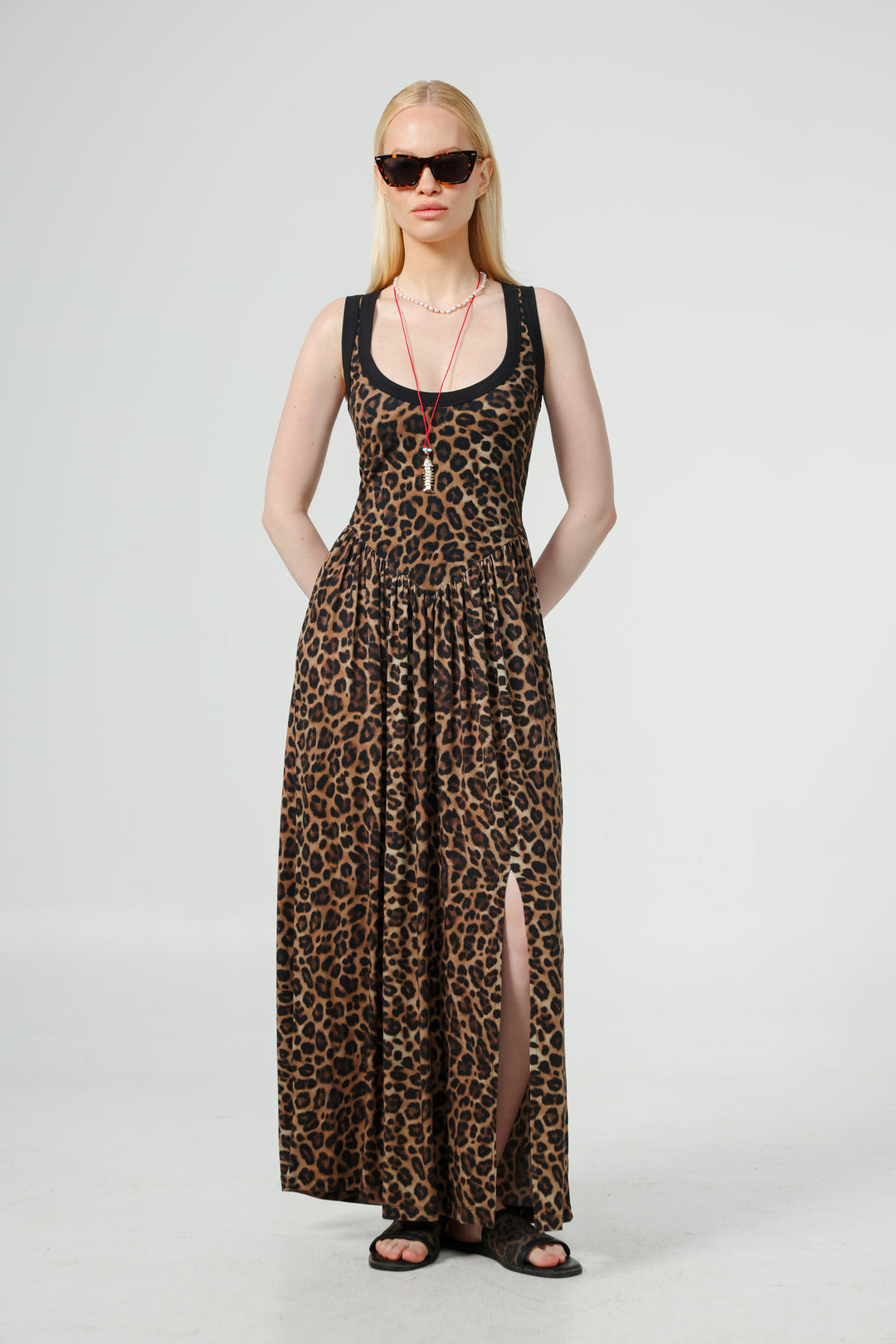Palette Leopard Dress