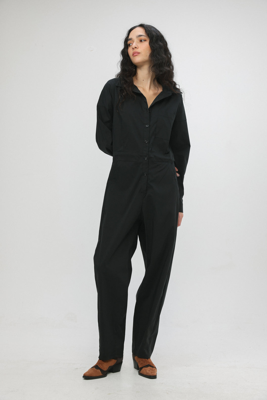 Shoreditch Black Jumpsuit