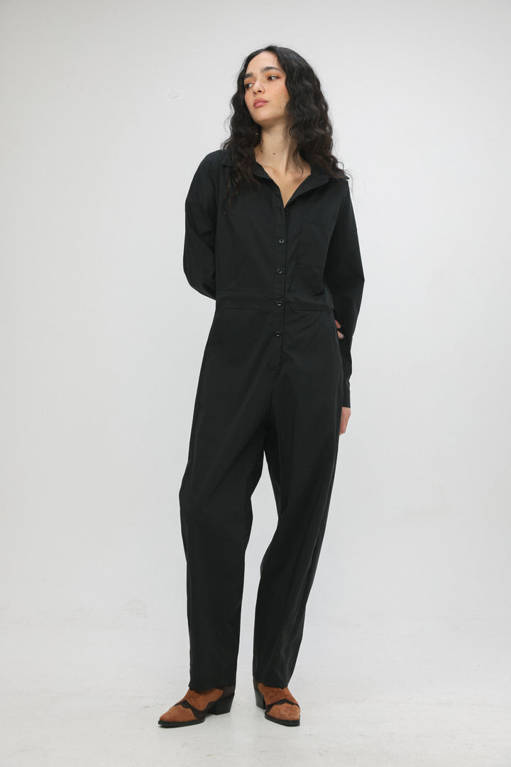 Shoreditch Black Jumpsuit