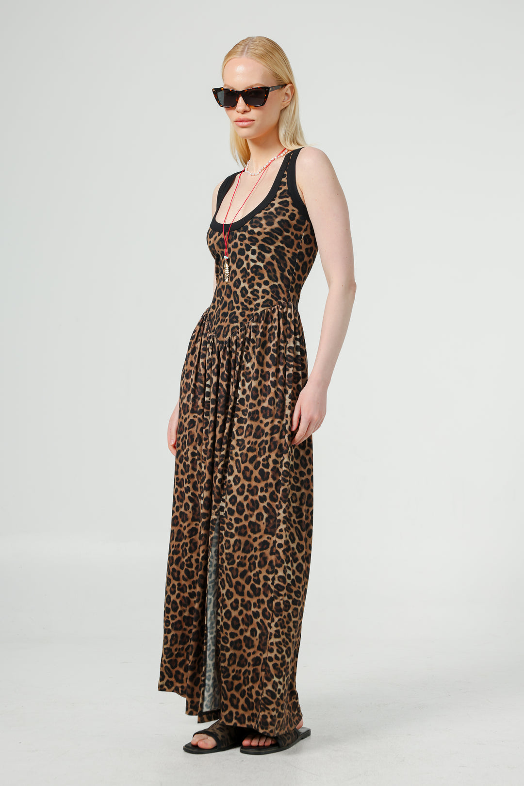 Palette Leopard Dress