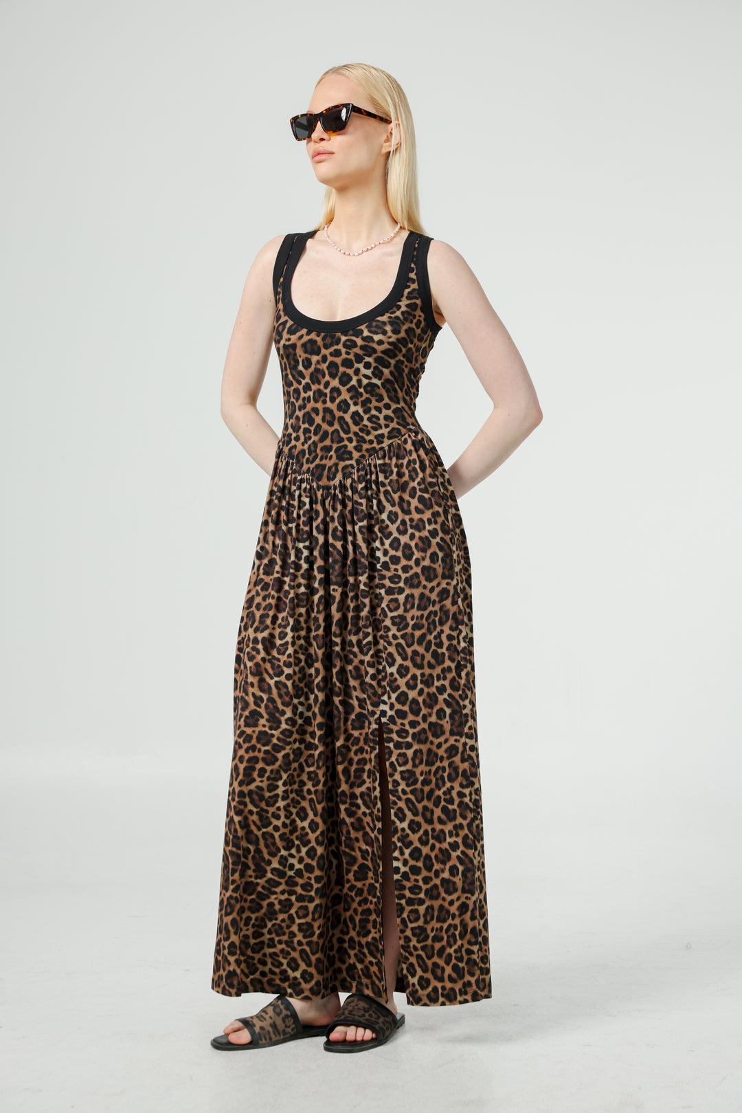 Palette Leopard Dress