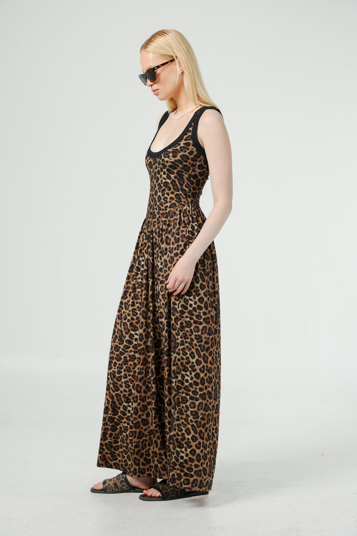 Palette Leopard Dress