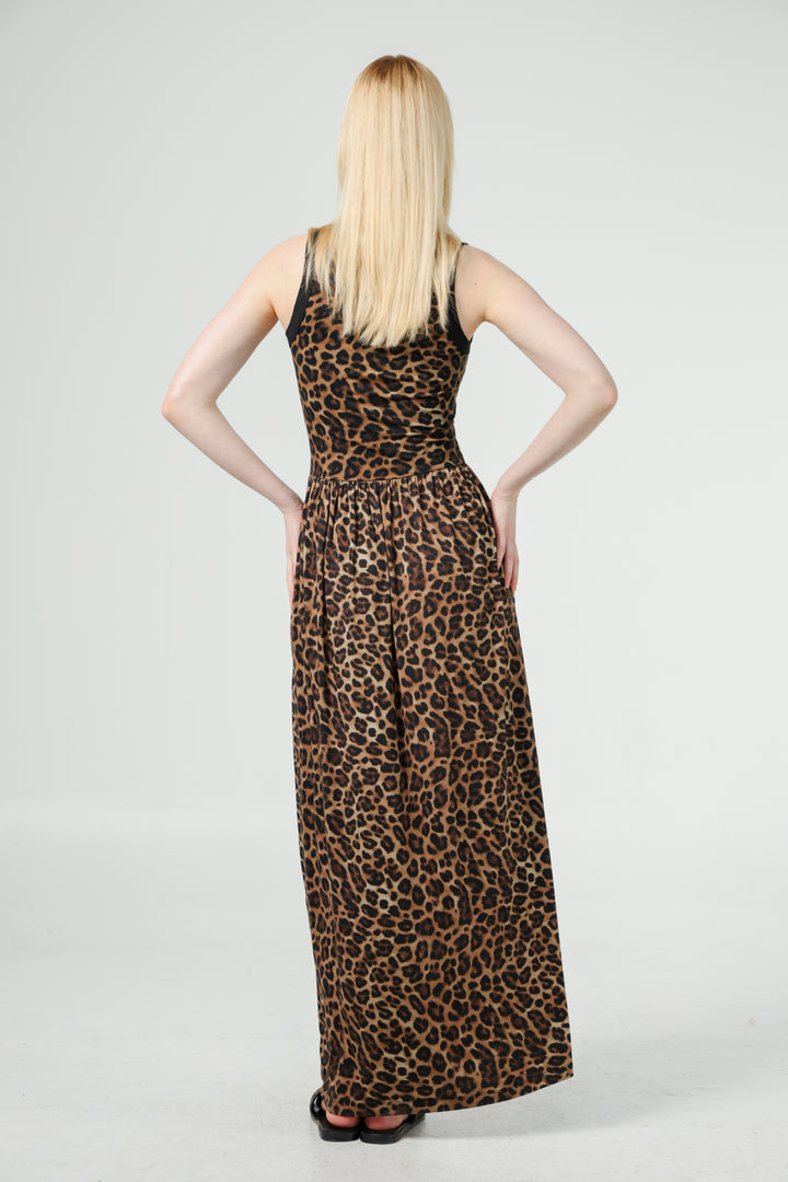 Palette Leopard Dress