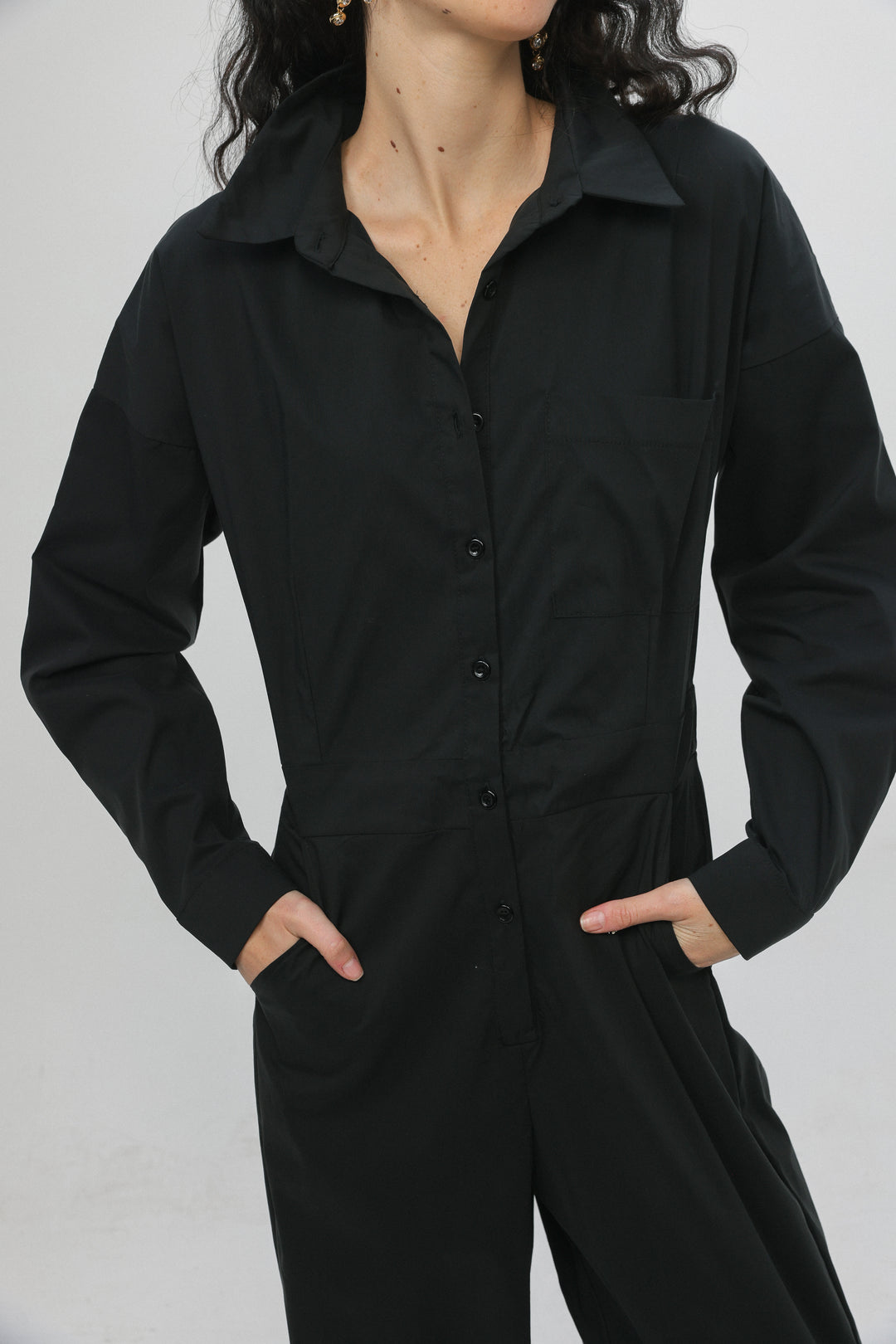 Shoreditch Black Jumpsuit