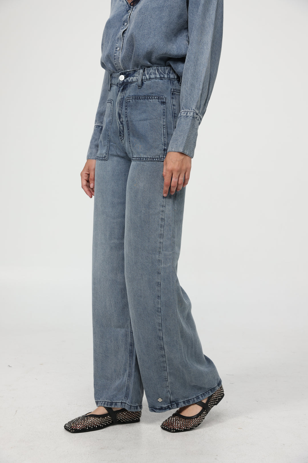 Reorganized Light Blue Soft Denim