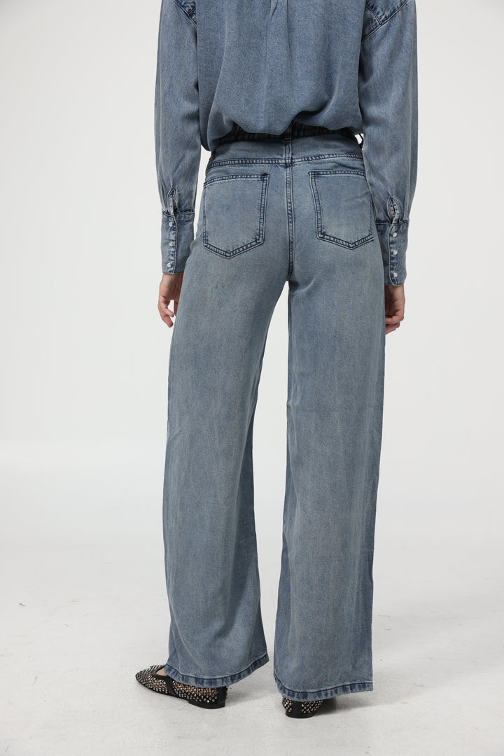 Reorganized Light Blue Soft Denim