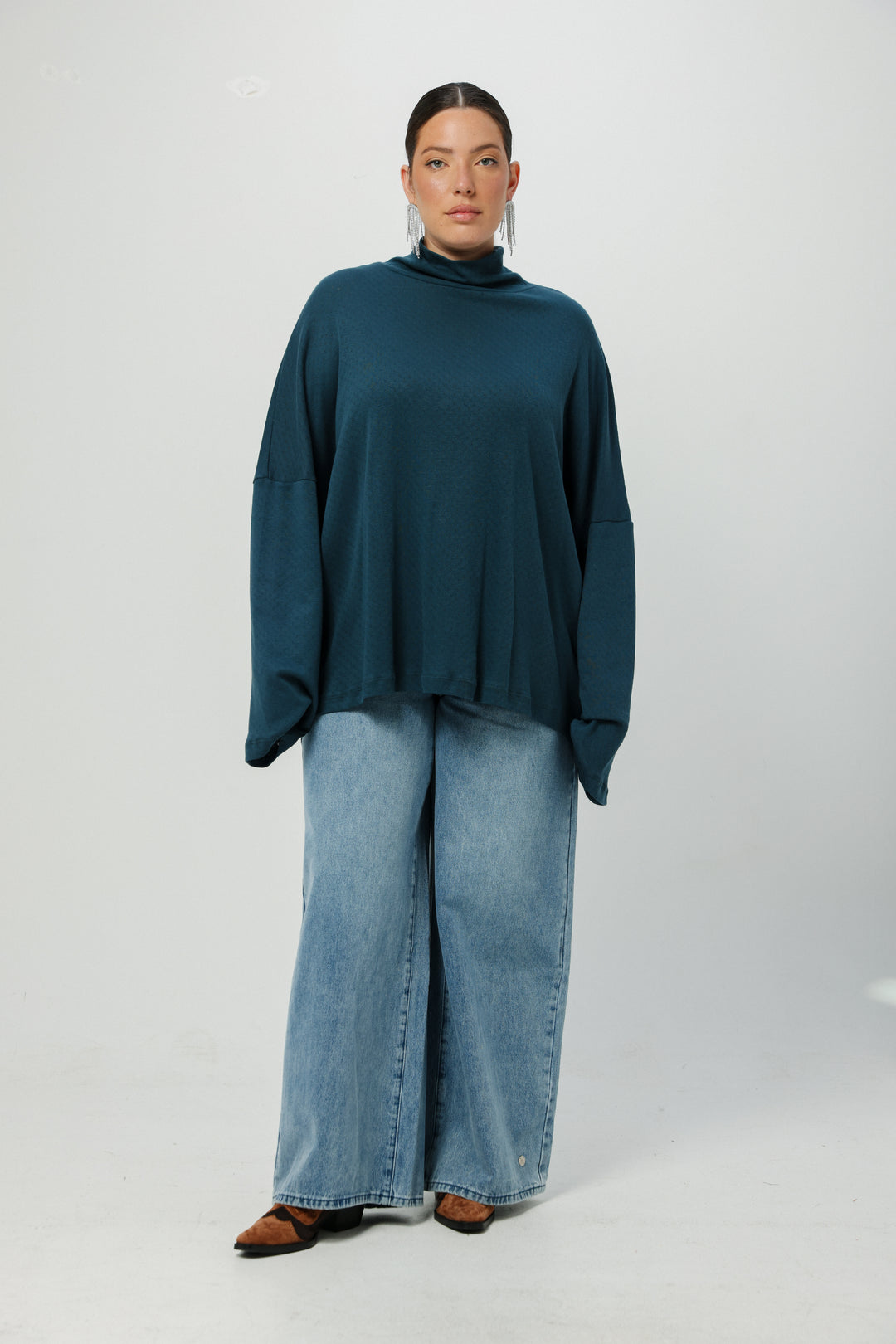 Wanted Teal Jumper