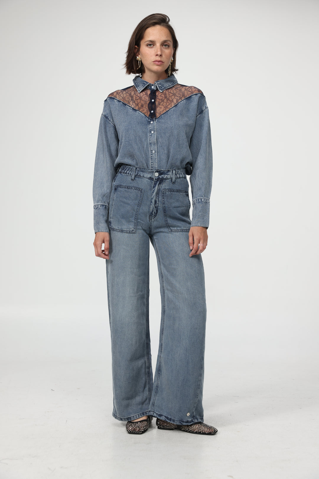 Reorganized Light Blue Soft Denim