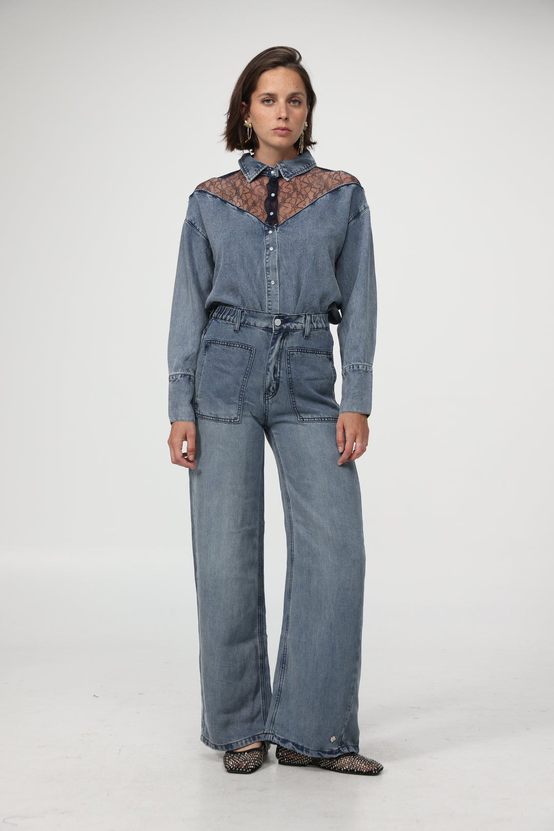 Reorganized Light Blue Soft Denim