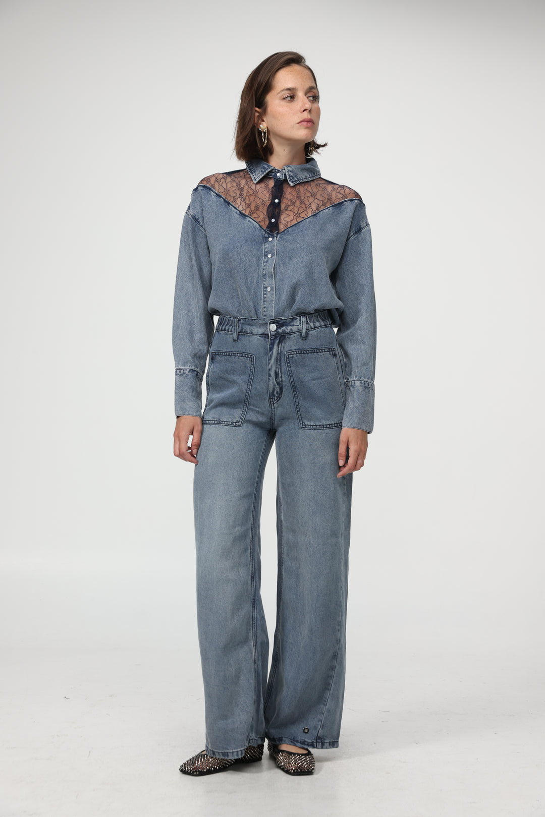 Reorganized Light Blue Soft Denim