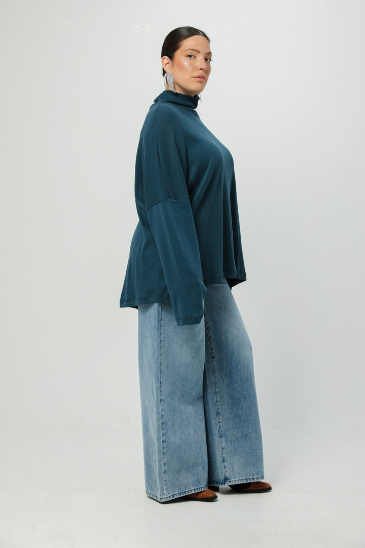 Wanted Teal Jumper