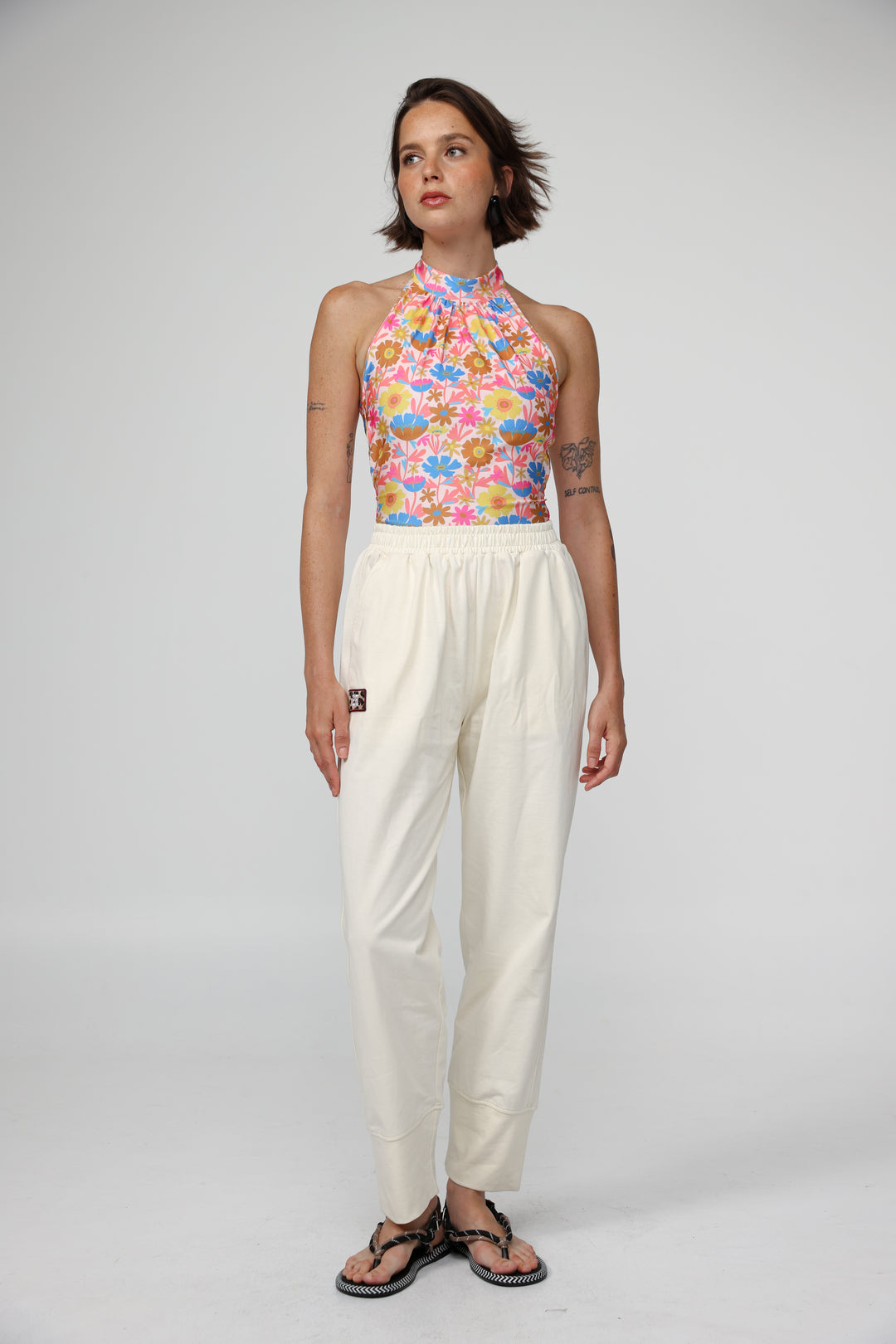 Way Coral Floral Top